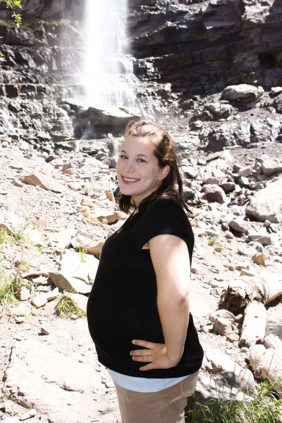 Diana at 34 weeks pregnant in Ouray. Diana at 34 weeks pregnant in Ouray.